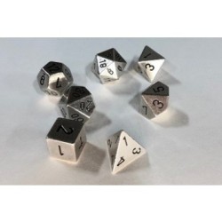 CHX27021 Solid Metal Silver Colour 7 die set