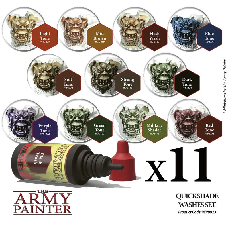 The Army Painter - Quickshade Washes Set