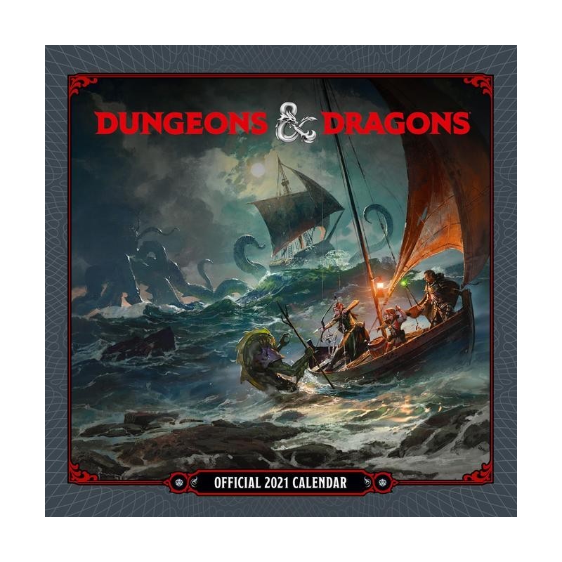 Official Dungeons & Dragons Calendar 2021