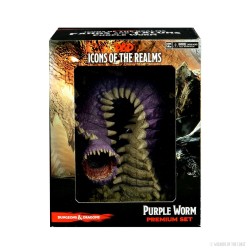 D&D Icons of the Realms: Fangs and Talons - Purple Worm Premium Set D&D Icons of the Realms: Fangs and Talons - Purple Worm Premium Set