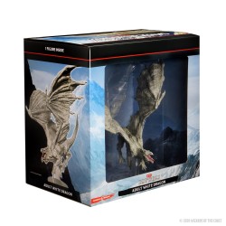D&D Icons of the Realms Miniatures: Adult White Dragon Premium Figure
