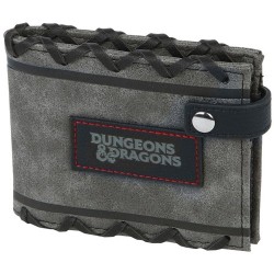 D&D Foldepung med snøret kant