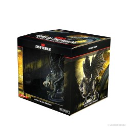 D&D Icons of the Realms Miniatures: Adult Black Dragon Premium Figure