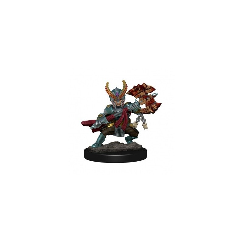 Icons of The Realms Premium Figures -  Halfling Female Fighter