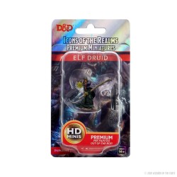 Icons of The Realms Premium Figures - Elf Male Druid