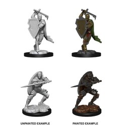 D&D Nolzur´s Miniatures Warforged Fighter Male