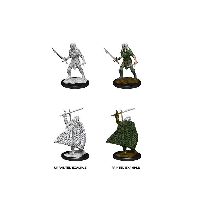 Pathfinder Battles Deep Cuts - Elf Fighter Male