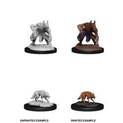 D&D Nolzur's Marvelous Miniatures Jackalwere & Jackal