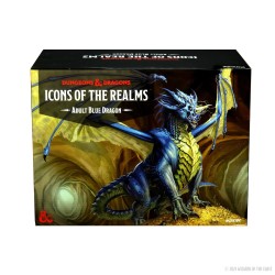 D&D Icons of the Realms Miniatures: Adult Blue Dragon Premium Figure