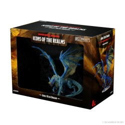 D&D Icons of the Realms Miniatures: Adult Blue Dragon Premium Figure