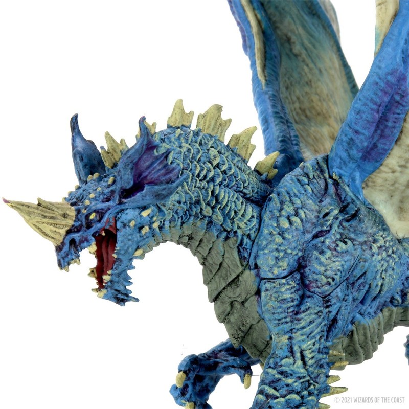 D&D Icons of the Realms Miniatures: Adult Blue Dragon Premium Figure