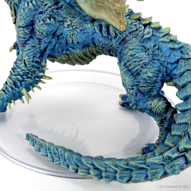D&D Icons of the Realms Miniatures: Adult Blue Dragon Premium Figure