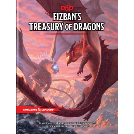 Fizban’s Treasury of Dragons *Almindeligt Cover*
