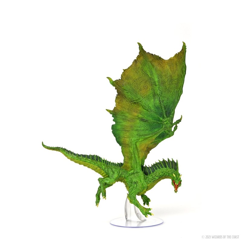 D&D Icons of the Realms Miniatures: Adult Green Dragon Premium Figure