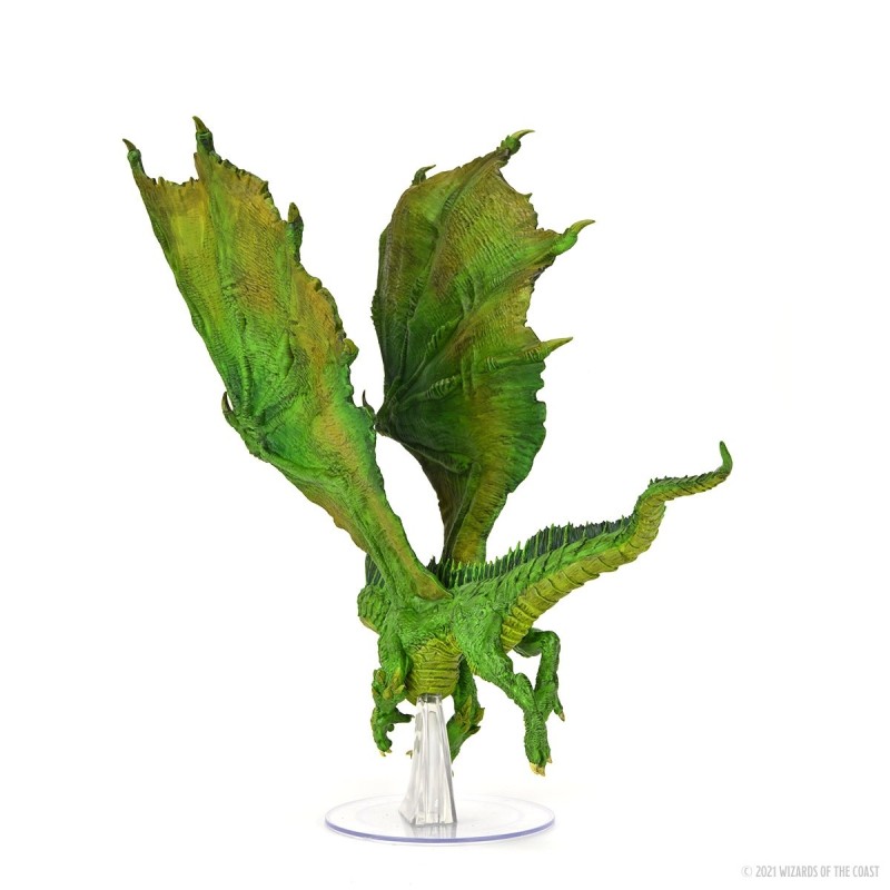 D&D Icons of the Realms Miniatures: Adult Green Dragon Premium Figure