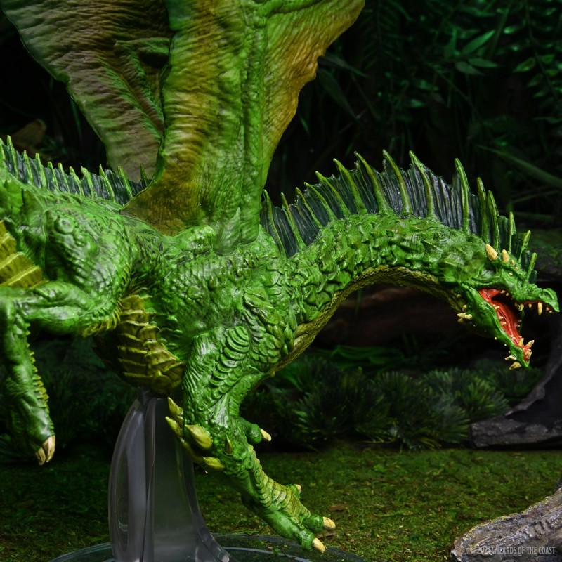 D&D Icons of the Realms Miniatures: Adult Green Dragon Premium Figure