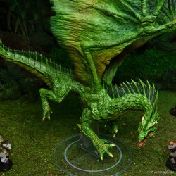 D&D Icons of the Realms Miniatures: Adult Green Dragon Premium Figure