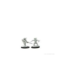 D&D Nolzur's Marvelous Miniatures Goblin Male Rogue & Goblin Female Bard