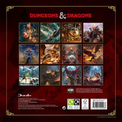 Official Dungeons & Dragons Calendar 2022