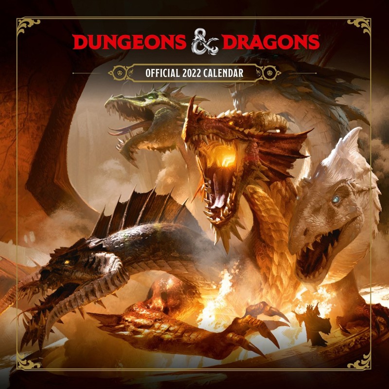 Official Dungeons & Dragons Calendar 2022