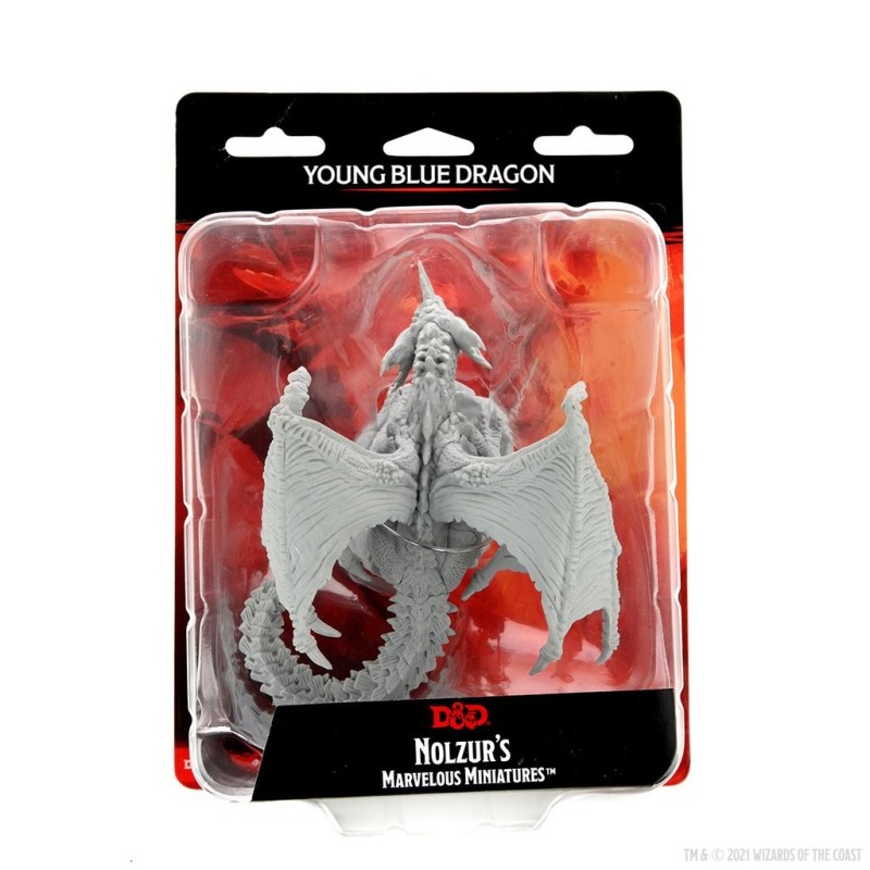 D&D Nolzur´s Miniatures Young Blue Dragon (Ny model)