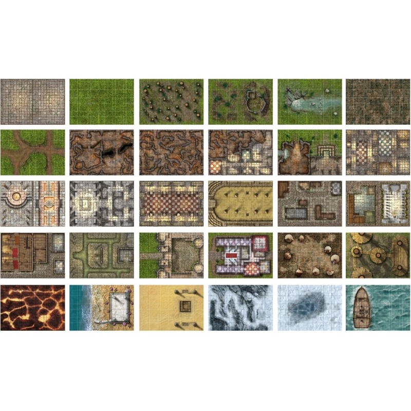 Loke Giant Book of Battle Mats Volume 2