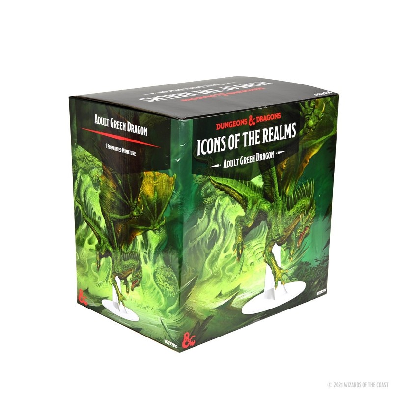 Adopt a dragon: D&D Icons of the Realms Miniatures: Adult Green Dragon Premium Figure