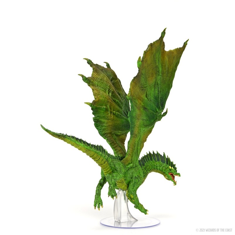 Adopt a dragon: D&D Icons of the Realms Miniatures: Adult Green Dragon Premium Figure