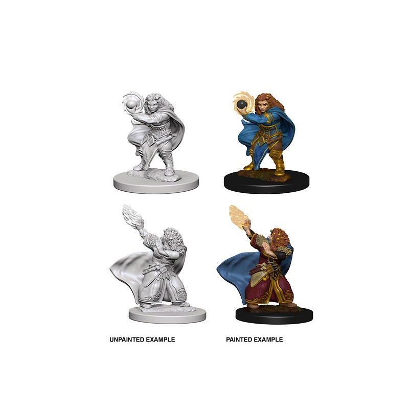 D&D Nolzur´s Miniatures Dwarf Female Wizard