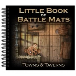 Loke Little Book of Battle Mats - Town & Taverns Edition