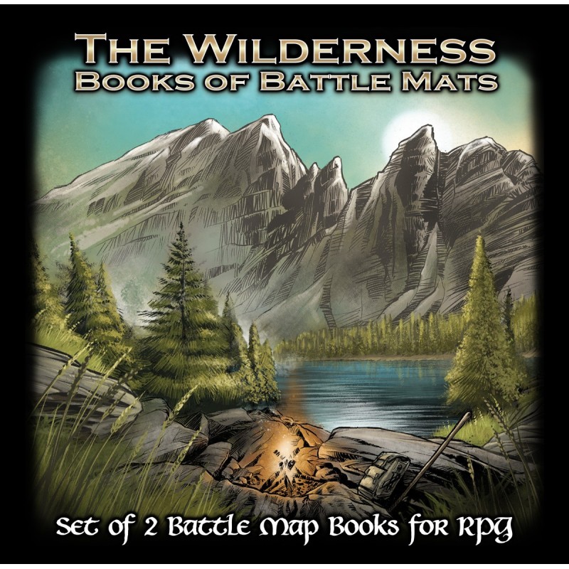Loke The Wilderness Books of Battlemaps