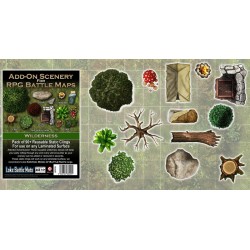 Loke Add on Scenery for Battle Mats - Wildernerss