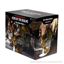 D&D Icons of the Realms Miniatures: Adult Bronze Dragon Premium Figure