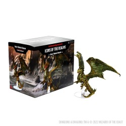D&D Icons of the Realms Miniatures: Adult Bronze Dragon Premium Figure