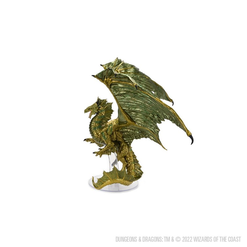 D&D Icons of the Realms Miniatures: Adult Bronze Dragon Premium Figure