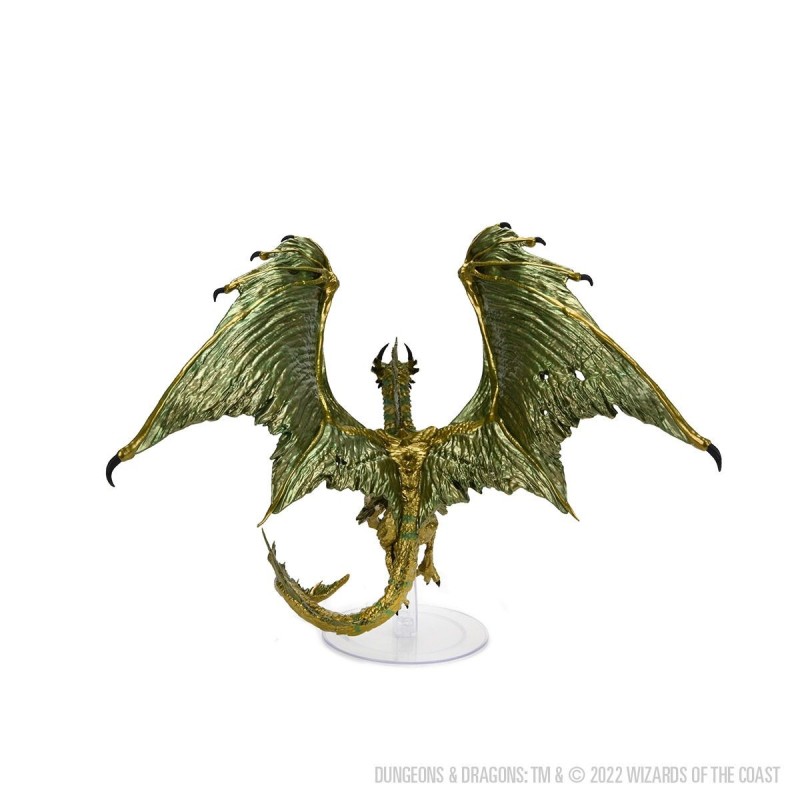 D&D Icons of the Realms Miniatures: Adult Bronze Dragon Premium Figure