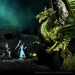 D&D Icons of the Realms Miniatures: Adult Bronze Dragon Premium Figure