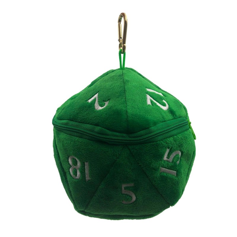 Gamer Pouch - D20 Grøn
