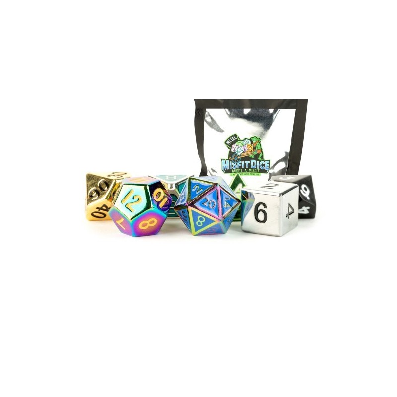 Fanroll Misfit Dice - Adopt a Misfit - Metal