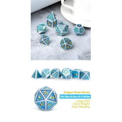 Dice Habit - Metal terninger - Poseidon