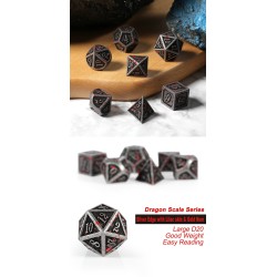 Dice Habit - Metal Terninger - Blood & Iron