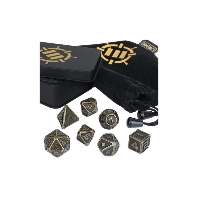 Enhance - Metal RPG Dice Set