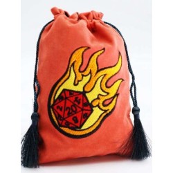 Dice Bag - Fireball