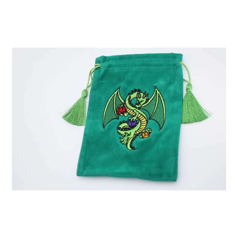 Dice Bag - Green Dragon