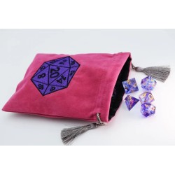 Dice Bag - Purple D20