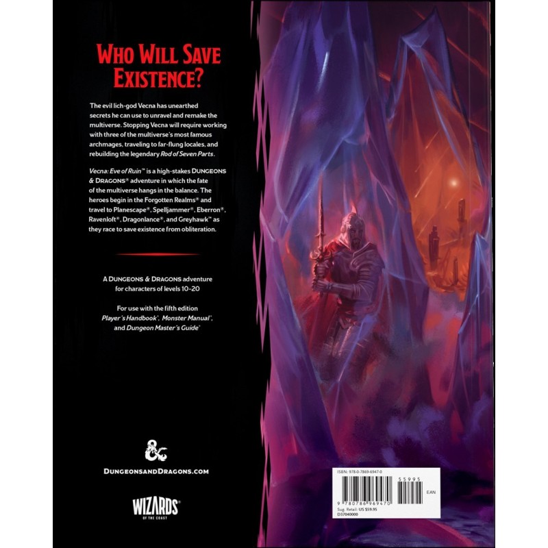 Vecna: Eve of Ruin (Almindeligt Cover)