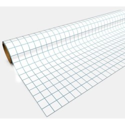 Gaming Paper - Hvid 1" Firkanter