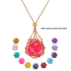 Removeable D20 Dice Holder Necklace (D20 inkl.)