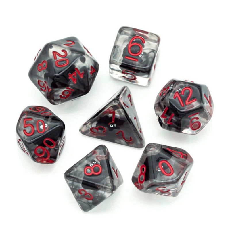 RPG Dice Set - Vampire Bats