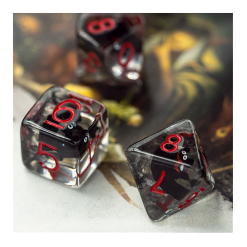 RPG Dice Set - Vampire Bats